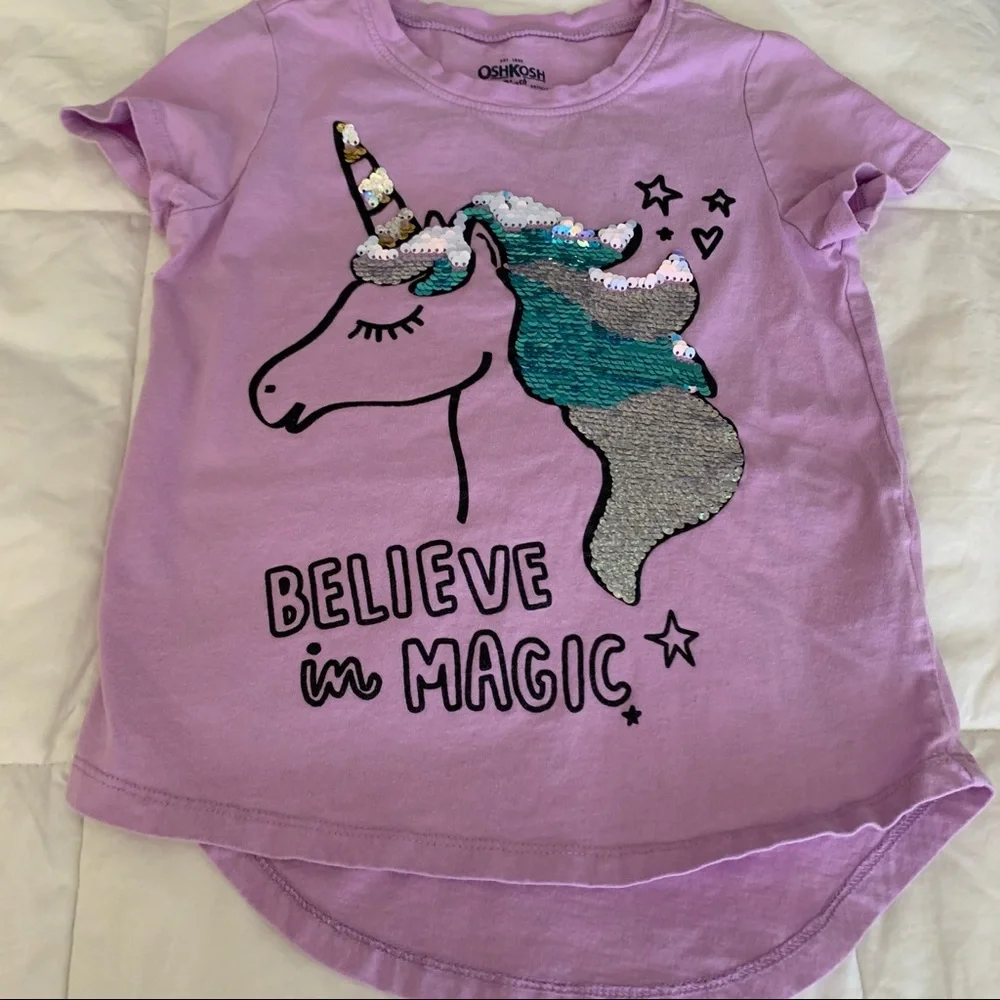 Little Girl’s Unicorn Tee Shirts 7
